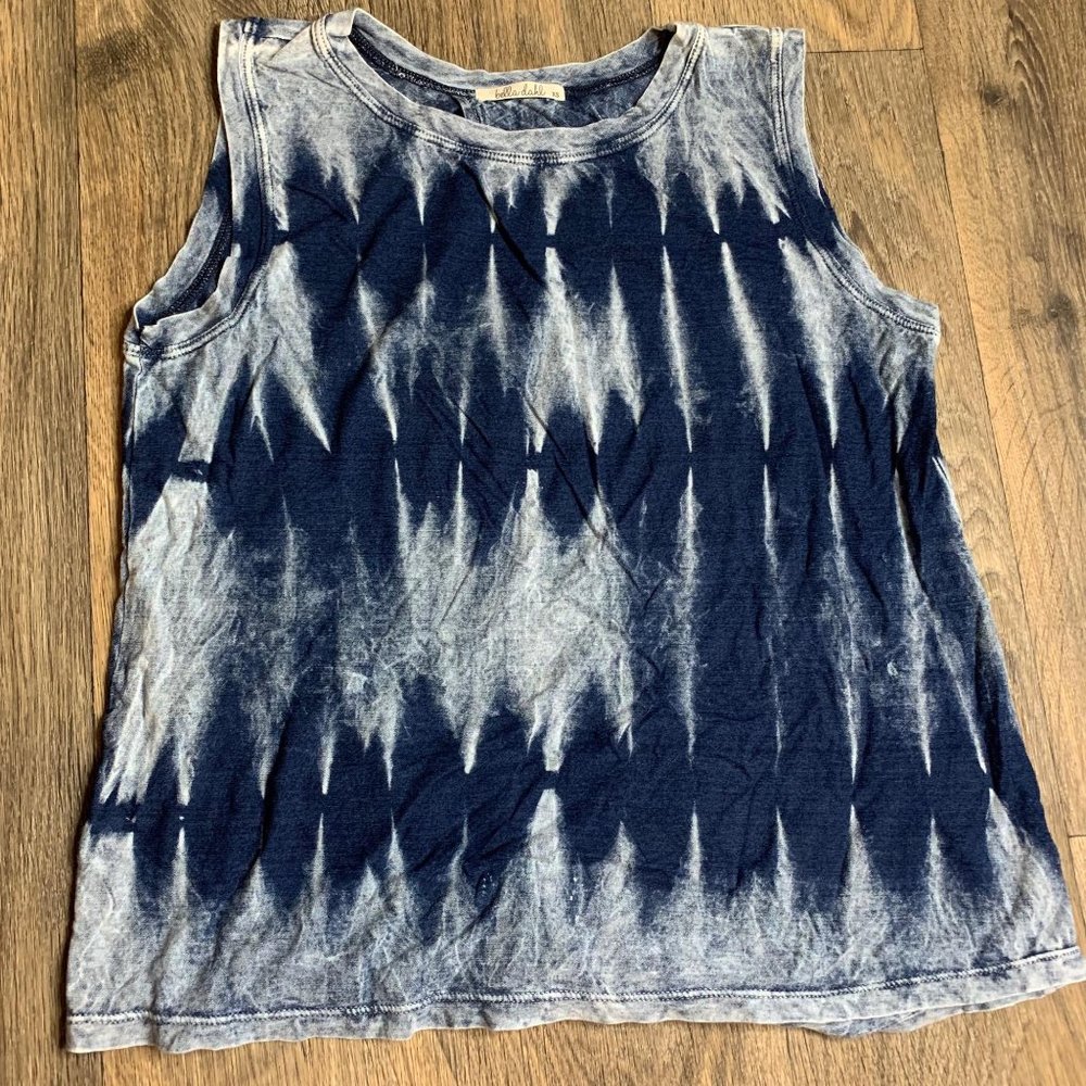 Bella Dahl Shibori Tie Dye Tank Top Size XS